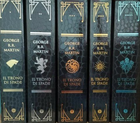 In Asta I Volumi De Il Trono Di Spade Di George R R Martin In