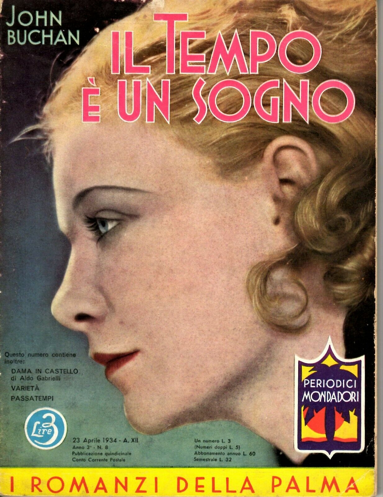 I Romanzi della Palma Mondadori (anni '30-'40): Francis Scott Fitzgerald,  de Saint-Exupéry, Scerbanenco e altre perle