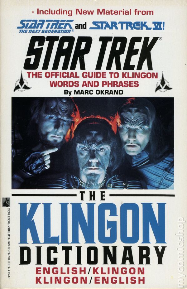 Mondo Klingon: quando troviamo libri scritti in un linguaggio artificiale…